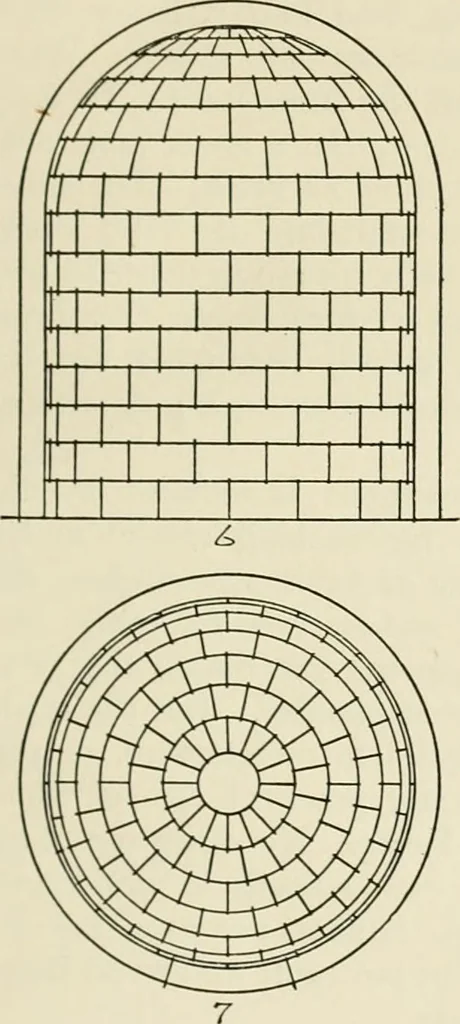 An illustration from Medieval architecture, its origins and development, with lists of monuments and bibliographies, 1912, leaf 60