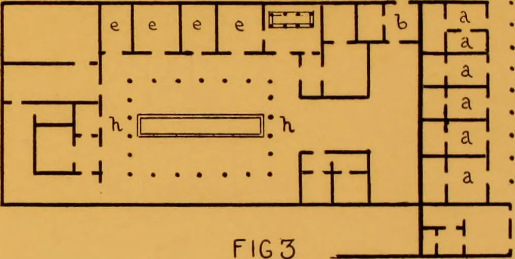 An illustration from Medieval architecture, its origins and development, with lists of monuments and bibliographies, 1909, leaf 107