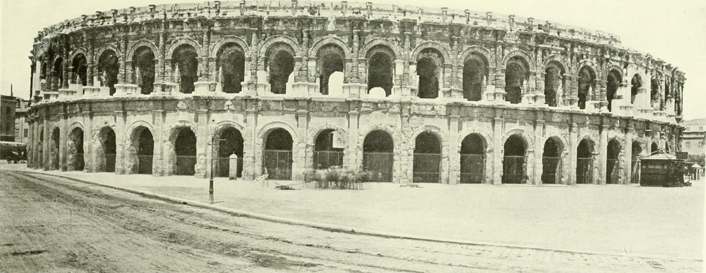 An illustration from Medieval architecture, its origins and development, with lists of monuments and bibliographies, 1909, leaf 110
