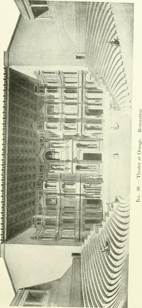 An illustration from Medieval architecture, its origins and development, with lists of monuments and bibliographies, 1909, leaf 116