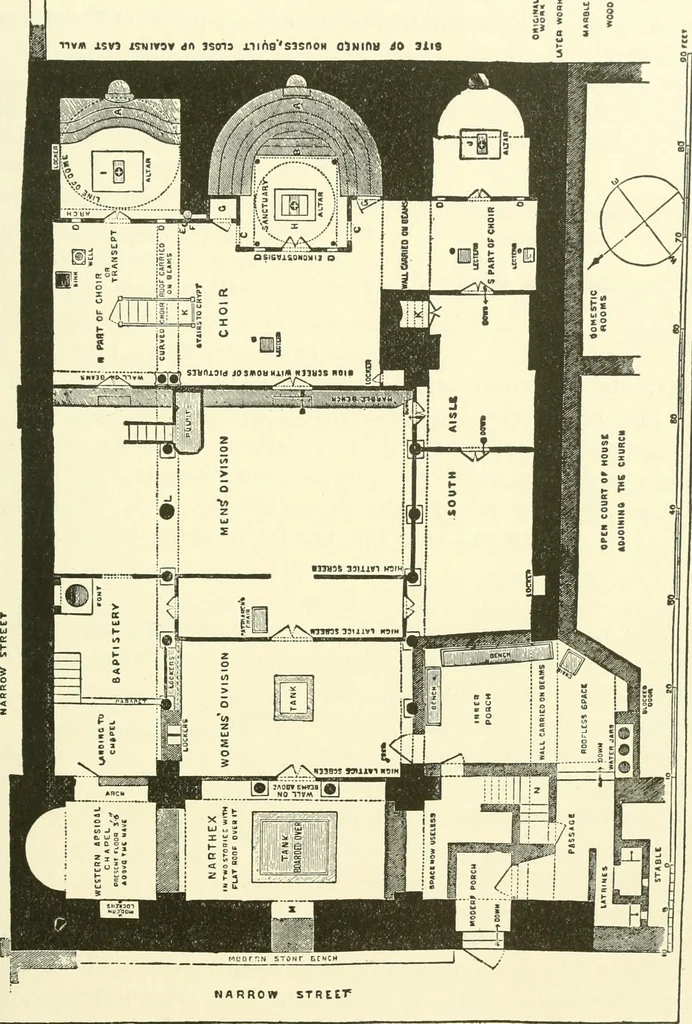 An illustration from Medieval architecture, its origins and development, with lists of monuments and bibliographies, 1909, leaf 212