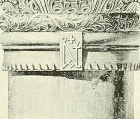 An illustration from Medieval architecture, its origins and development, with lists of monuments and bibliographies, 1909, leaf 222