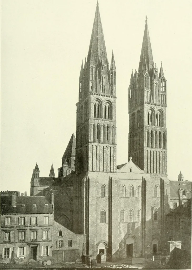 An illustration from Medieval architecture, its origins and development, with lists of monuments and bibliographies, 1909, leaf 484