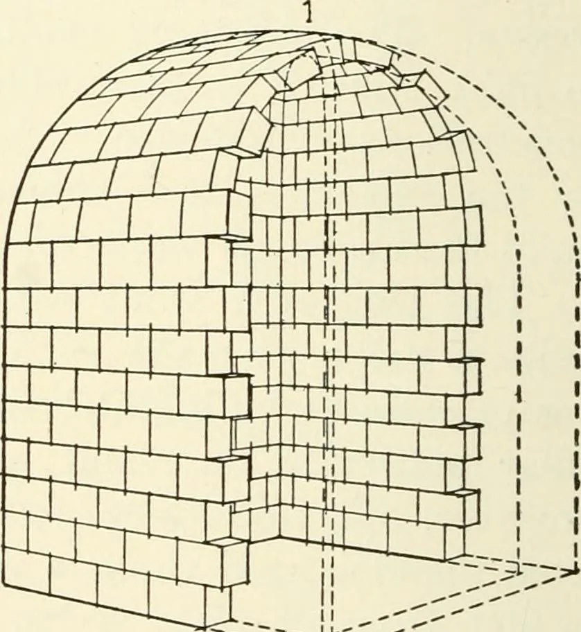 An illustration from Medieval architecture, its origins and development, with lists of monuments and bibliographies, 1909, leaf 61