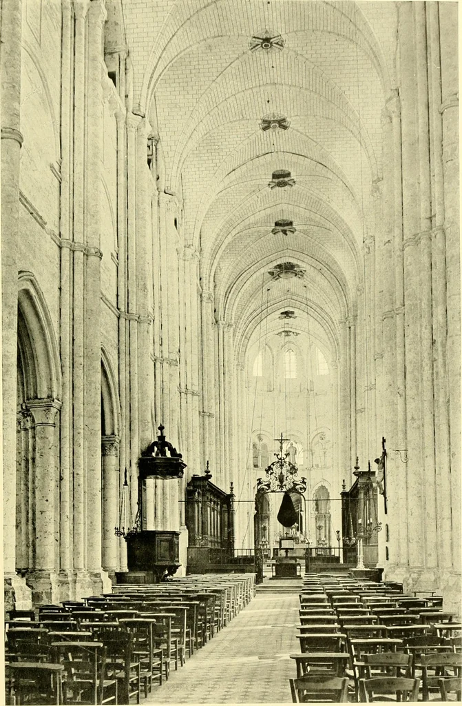 An illustration from Medieval architecture, its origins and development, with lists of monuments and bibliographies, 1909, leaf 126