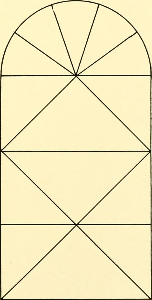 An illustration from Medieval architecture, its origins and development, with lists of monuments and bibliographies, 1909, leaf 130