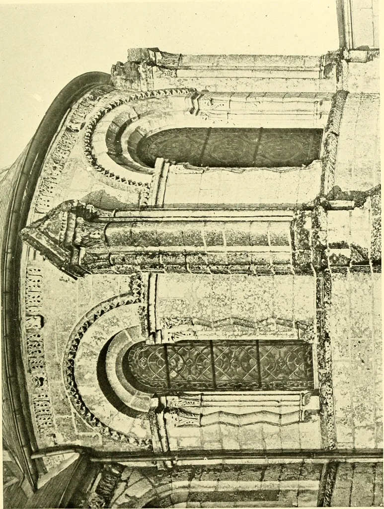 An illustration from Medieval architecture, its origins and development, with lists of monuments and bibliographies, 1909, leaf 226
