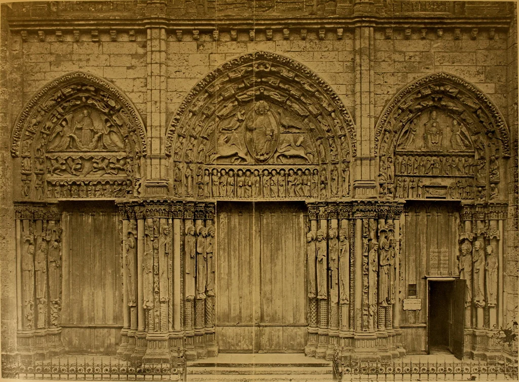 An illustration from Medieval architecture, its origins and development, with lists of monuments and bibliographies, 1909, leaf 250