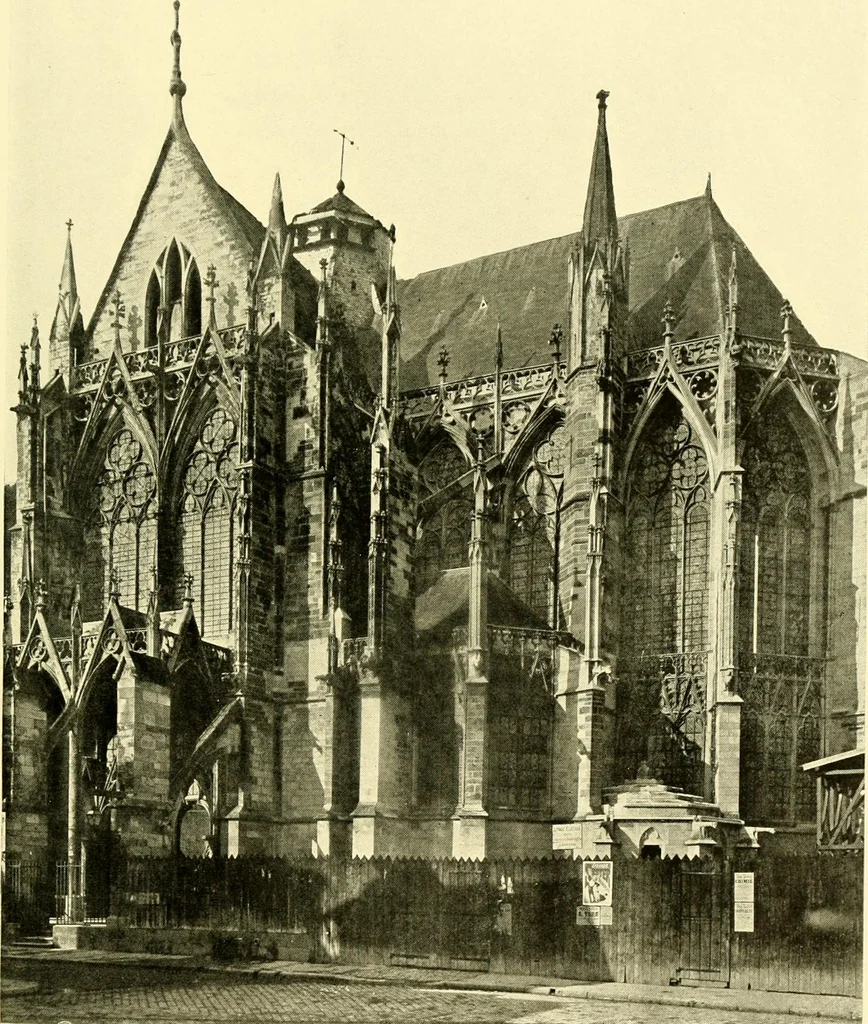 An illustration from Medieval architecture, its origins and development, with lists of monuments and bibliographies, 1909, leaf 380