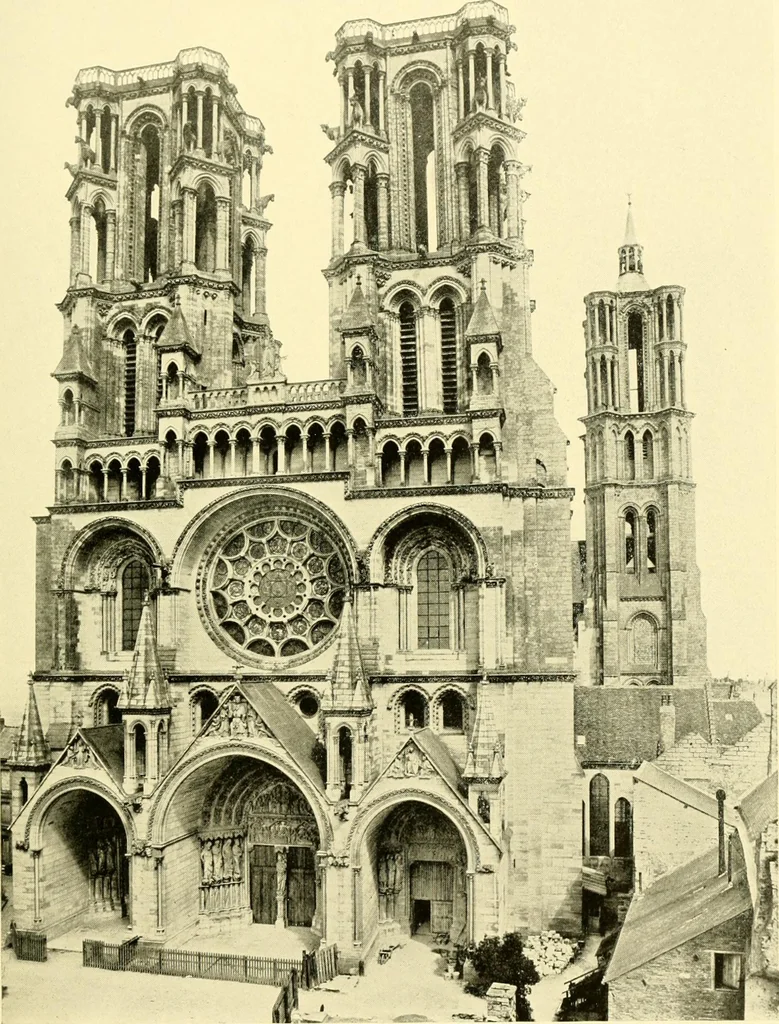 An illustration from Medieval architecture, its origins and development, with lists of monuments and bibliographies, 1909, leaf 388
