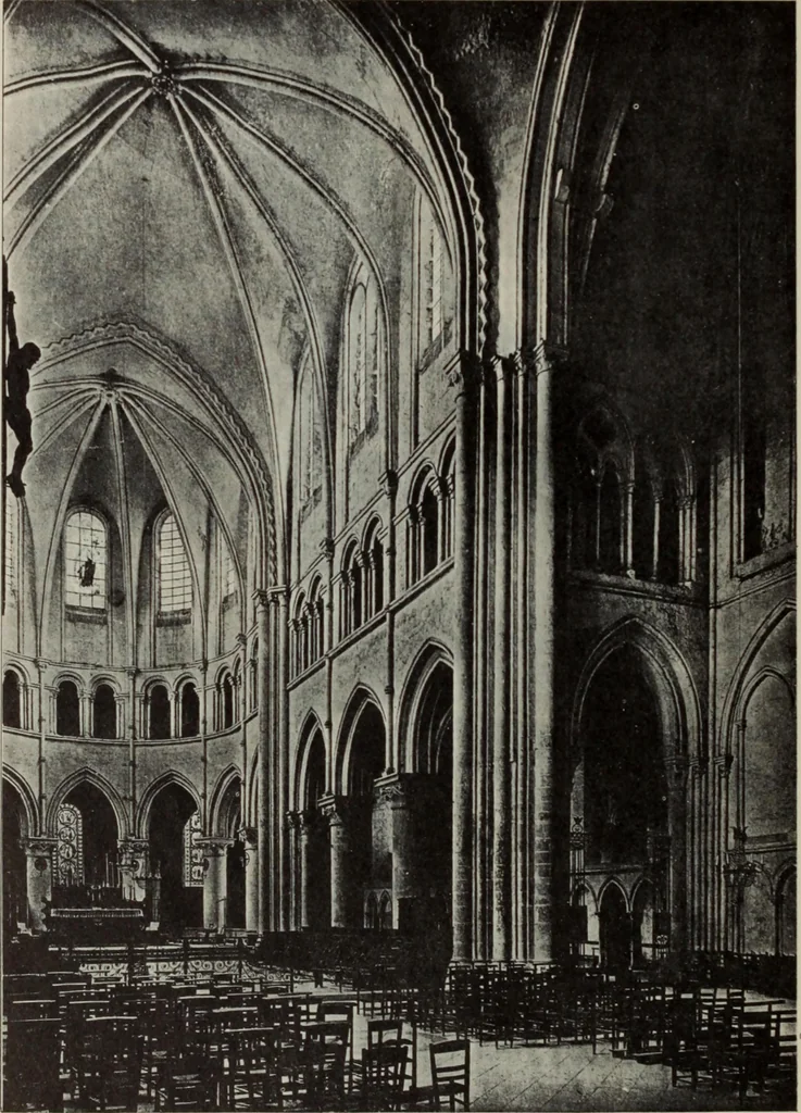 An illustration from Medieval architecture; its origins and development : with lists of monuments and bibliographies, 1909, leaf 127