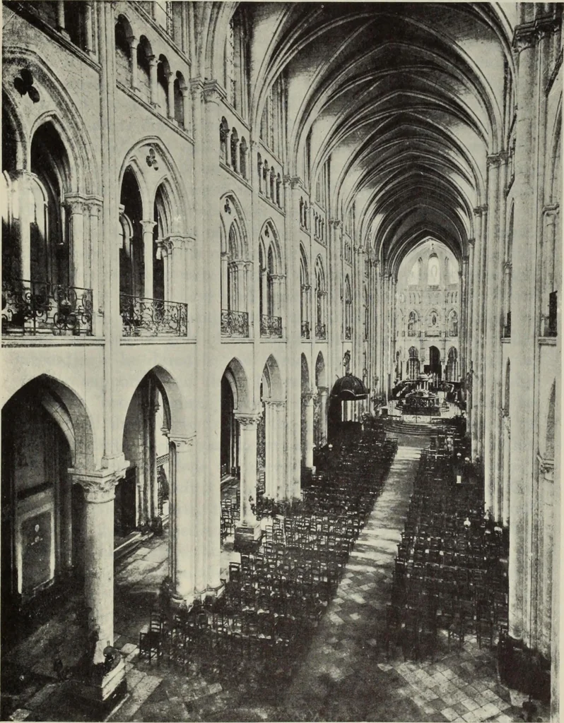An illustration from Medieval architecture; its origins and development : with lists of monuments and bibliographies, 1909, leaf 134