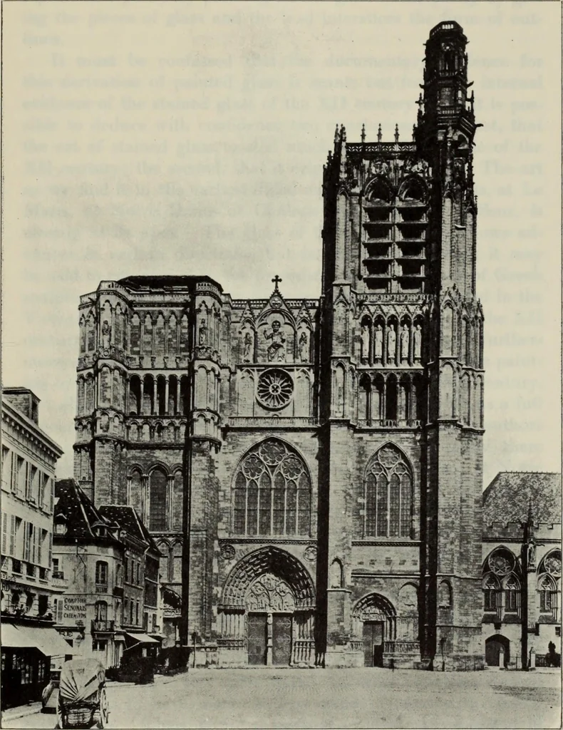 An illustration from Medieval architecture; its origins and development : with lists of monuments and bibliographies, 1909, leaf 170