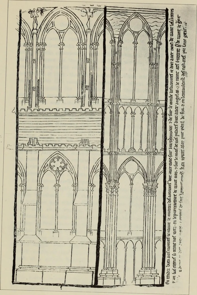An illustration from Medieval architecture; its origins and development : with lists of monuments and bibliographies, 1909, leaf 231