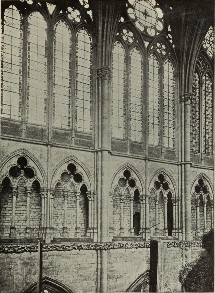An illustration from Medieval architecture; its origins and development : with lists of monuments and bibliographies, 1909, leaf 349