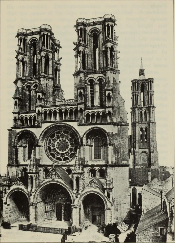 An illustration from Medieval architecture; its origins and development : with lists of monuments and bibliographies, 1909, leaf 361