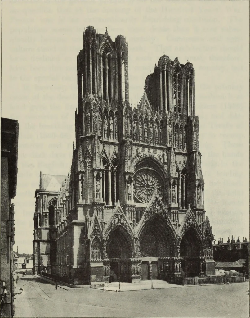 An illustration from Medieval architecture; its origins and development : with lists of monuments and bibliographies, 1909, leaf 369