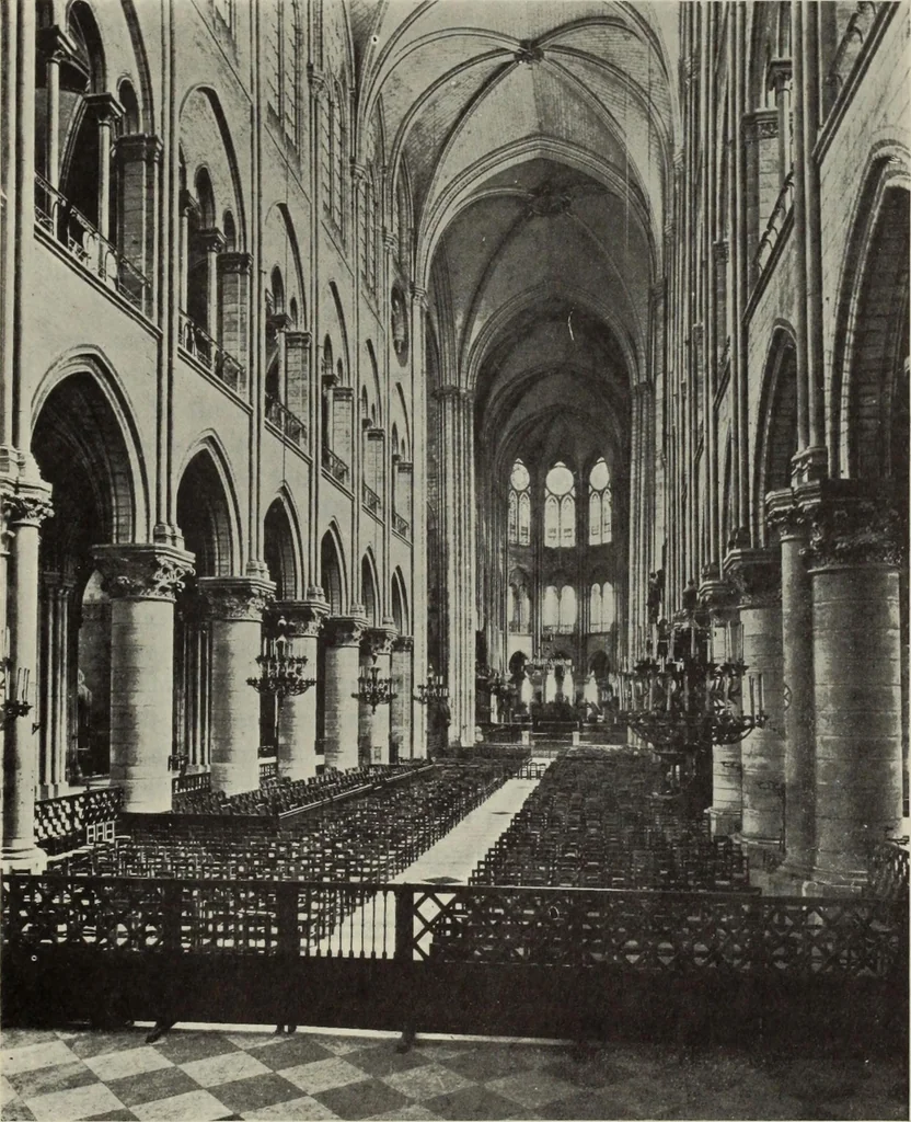 An illustration from Medieval architecture; its origins and development : with lists of monuments and bibliographies, 1909, leaf 377