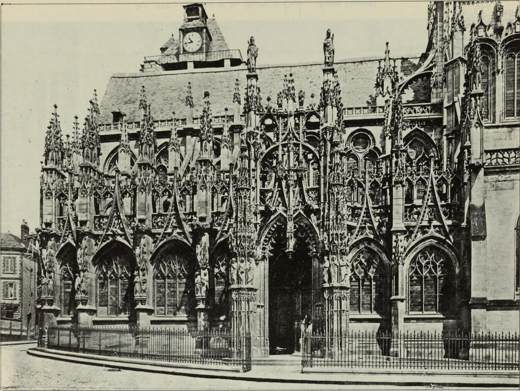 An illustration from Medieval architecture; its origins and development : with lists of monuments and bibliographies, 1909, leaf 531