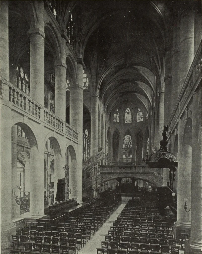 An illustration from Medieval architecture; its origins and development : with lists of monuments and bibliographies, 1909, leaf 559