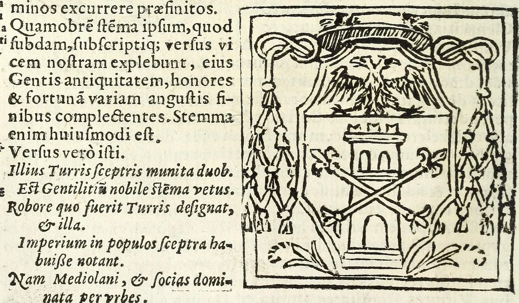 An illustration from Mediolanenses antiquitates ex urbis paroecijs collectae : ichnographicis ispsarum tabulis, recentibus rerum memorijs, varijs ecclesiasticis ritibus auctę et illustratę, 1625, leaf 108