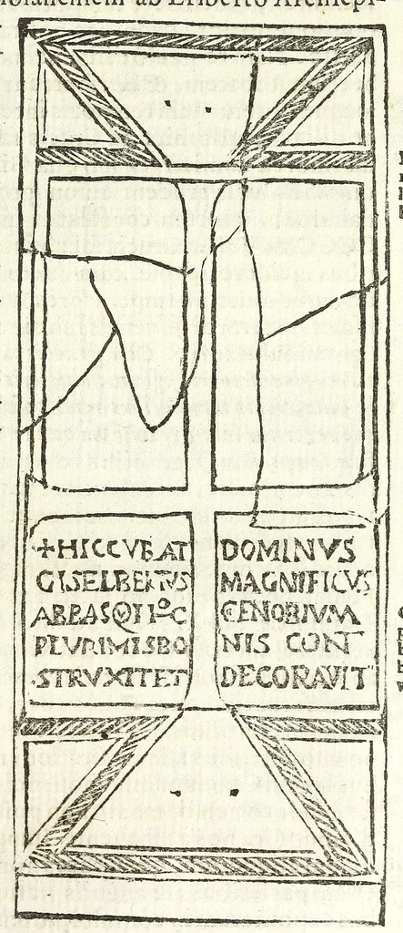 An illustration from Mediolanenses antiquitates ex urbis paroecijs collectae : ichnographicis ispsarum tabulis, recentibus rerum memorijs, varijs ecclesiasticis ritibus auctę et illustratę, 1625, leaf 143