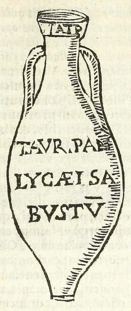 An illustration from Mediolanenses antiquitates ex urbis paroecijs collectae : ichnographicis ispsarum tabulis, recentibus rerum memorijs, varijs ecclesiasticis ritibus auctę et illustratę, 1625, leaf 203