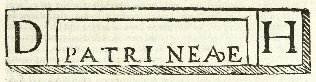 An illustration from Mediolanenses antiquitates ex urbis paroecijs collectae : ichnographicis ispsarum tabulis, recentibus rerum memorijs, varijs ecclesiasticis ritibus auctę et illustratę, 1625, leaf 73