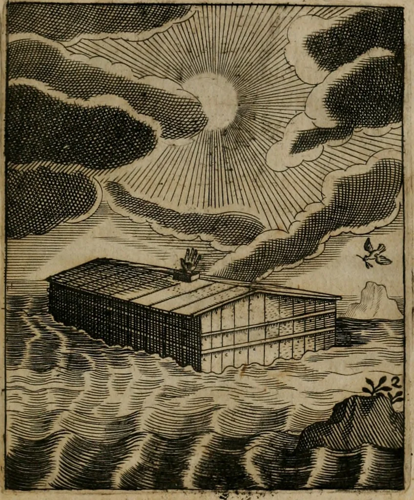An illustration from Meditationes emblematicae de restaurata pace Germaniae = Sinnebilder von dem widergebrachten Teutschen Frieden, 1649, leaf 12