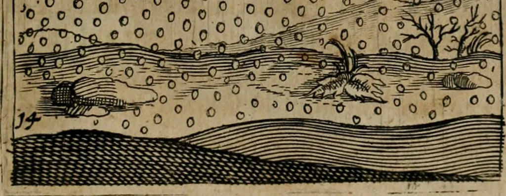 An illustration from Meditationes emblematicae de restaurata pace Germaniae = Sinnebilder von dem widergebrachten Teutschen Frieden, 1649, leaf 36