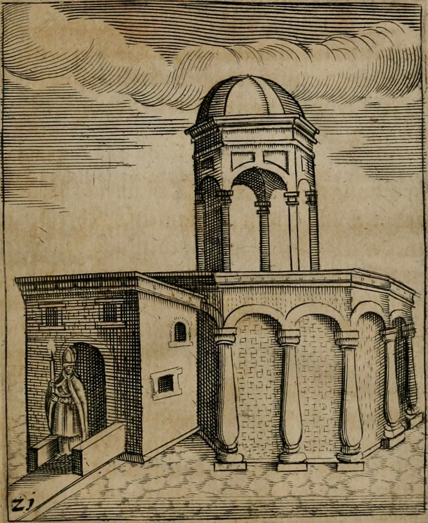 An illustration from Meditationes emblematicae de restaurata pace Germaniae = Sinnebilder von dem widergebrachten Teutschen Frieden, 1649, leaf 50