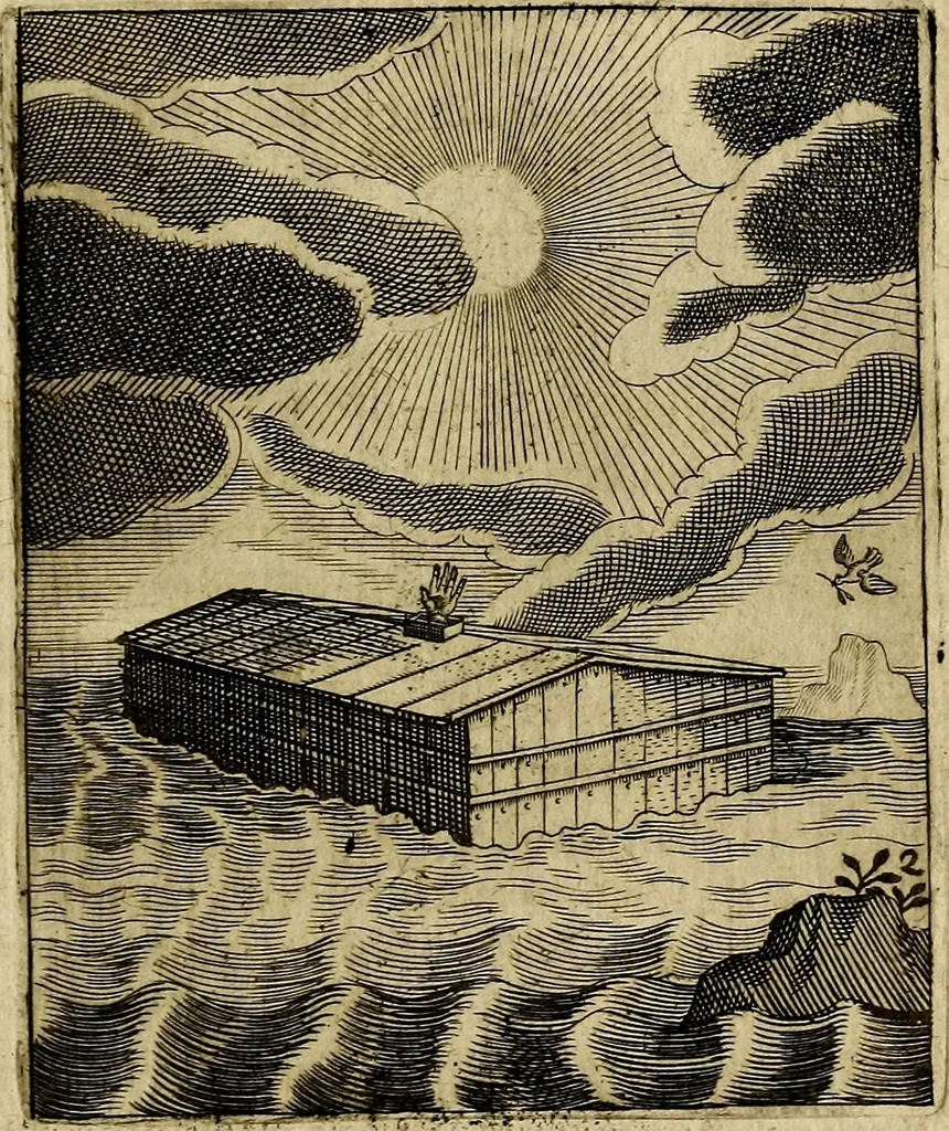 An illustration from Meditationes emblematicæ de restaurata pace Germaniæ. : Sinnebilder von dem widergebrachten teutschen Frieden, kürtzlich erklärt, 1649, leaf 14