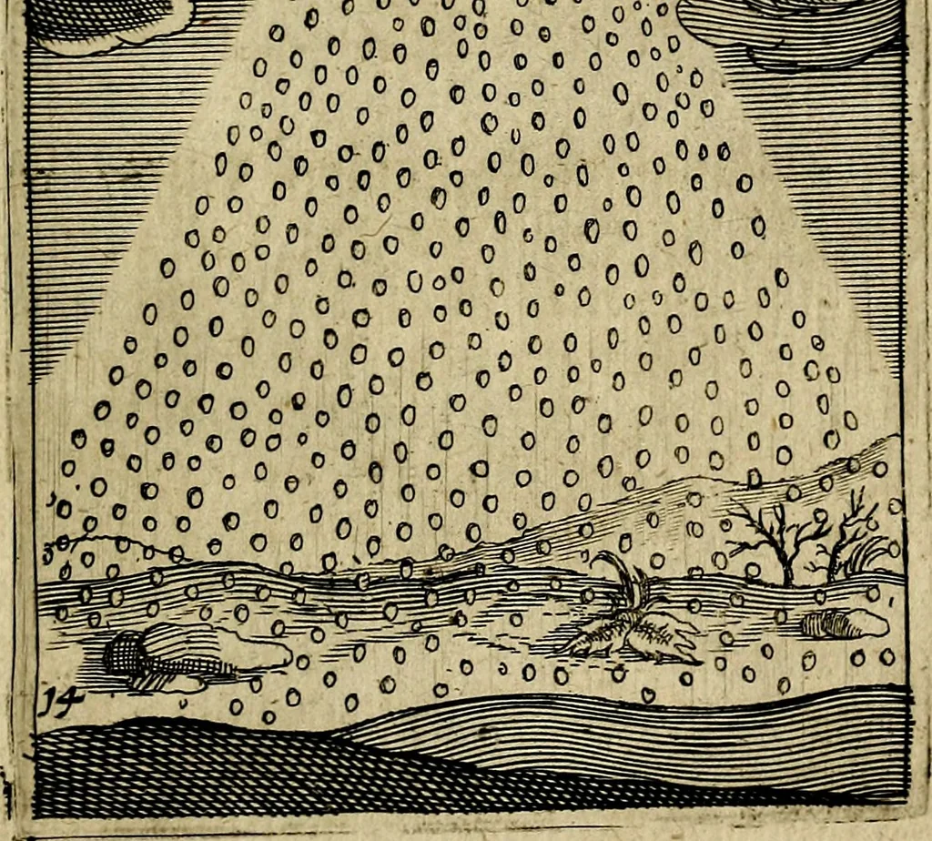 An illustration from Meditationes emblematicæ de restaurata pace Germaniæ. : Sinnebilder von dem widergebrachten teutschen Frieden, kürtzlich erklärt, 1649, leaf 38