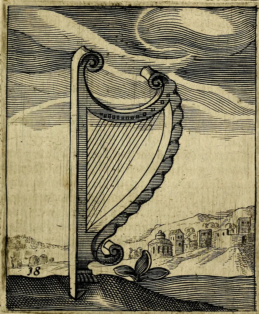 An illustration from Meditationes emblematicæ de restaurata pace Germaniæ. : Sinnebilder von dem widergebrachten teutschen Frieden, kürtzlich erklärt, 1649, leaf 46