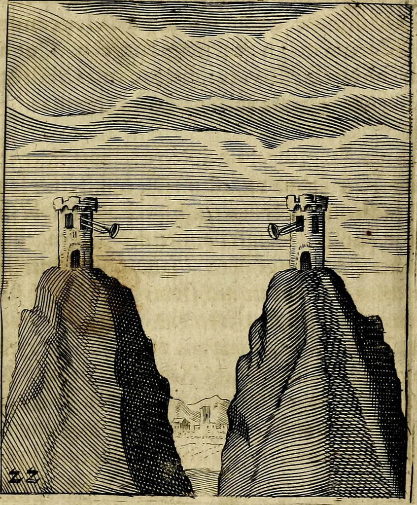An illustration from Meditationes emblematicæ de restaurata pace Germaniæ. : Sinnebilder von dem widergebrachten teutschen Frieden, kürtzlich erklärt, 1649, leaf 54