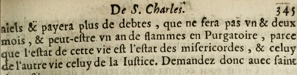 An illustration from Meditations svr les principales veritez chrestiennes et ecclesiastiqves, povr tovs les dimanches, festes, et avtres iovrs de l'année, 1669, leaf 374