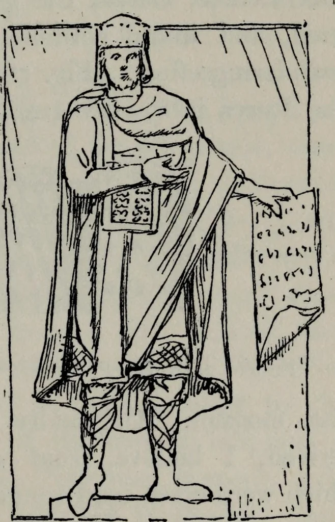 An illustration from Mediæval art, from the peace of the church to the eve of the renaissance, 312-1350, 1904, leaf 176