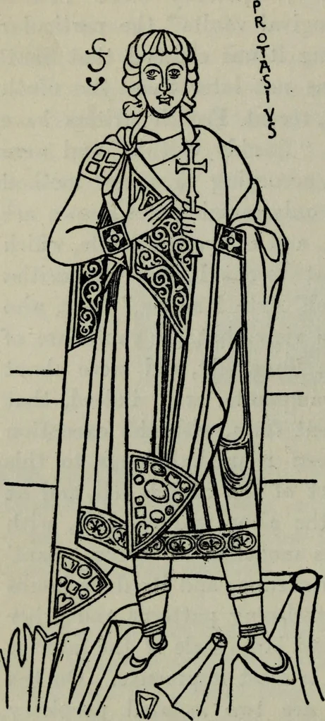 An illustration from Mediæval art, from the peace of the church to the eve of the renaissance, 312-1350, 1904, leaf 179