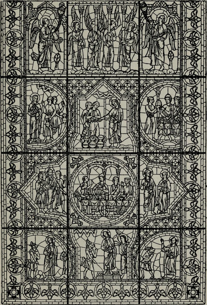 An illustration from Mediæval art, from the peace of the church to the eve of the renaissance, 312-1350, 1904, leaf 268