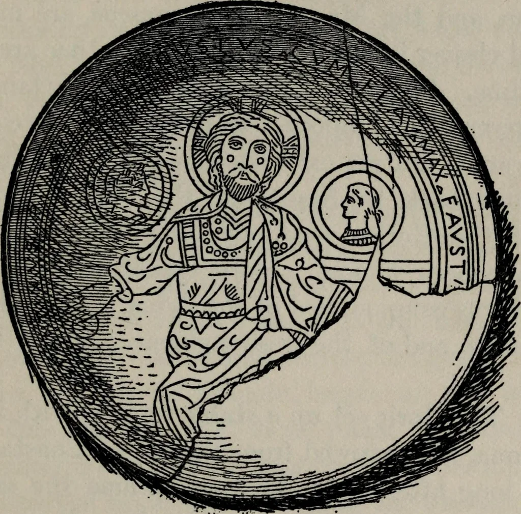 An illustration from Mediæval art, from the peace of the church to the eve of the renaissance, 312-1350, 1904, leaf 32