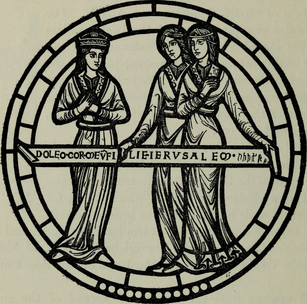 An illustration from Mediæval art, from the peace of the church to the eve of the renaissance, 312-1350, 1904, leaf 355
