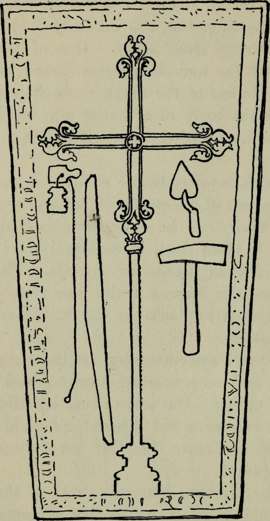 An illustration from Mediæval art, from the peace of the church to the eve of the renaissance, 312-1350, 1904, leaf 387