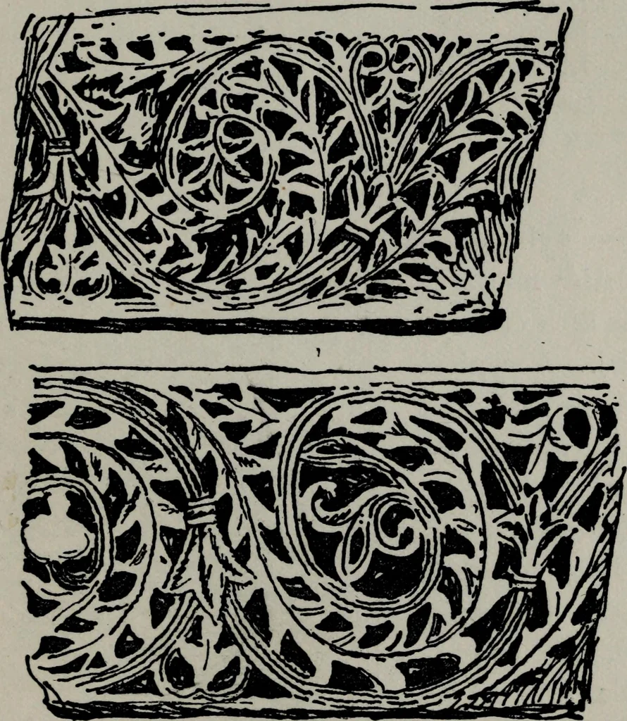 An illustration from Mediæval art, from the peace of the church to the eve of the renaissance, 312-1350, 1904, leaf 68