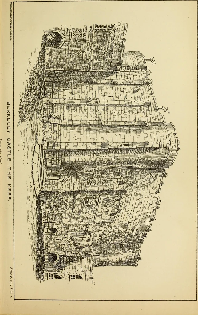 An illustration from Mediæval military architecture in England, 1884, leaf 250