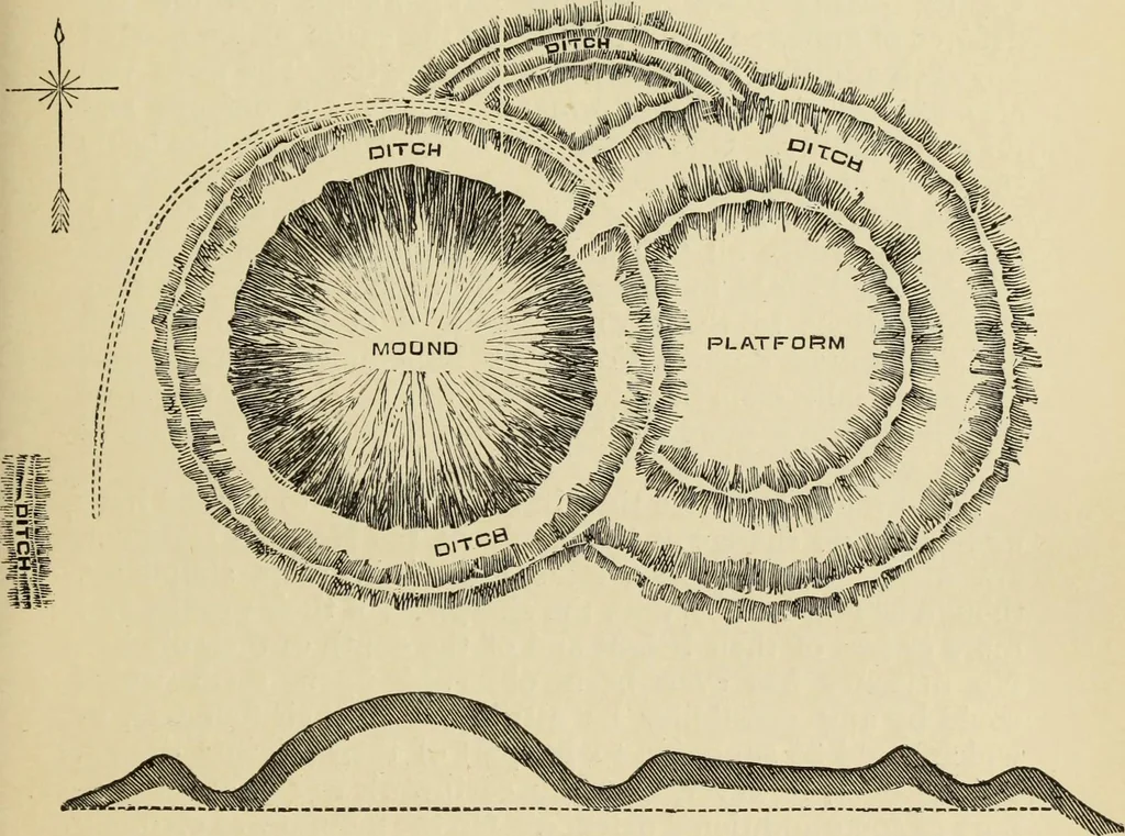 An illustration from Mediæval military architecture in England, 1884, leaf 40