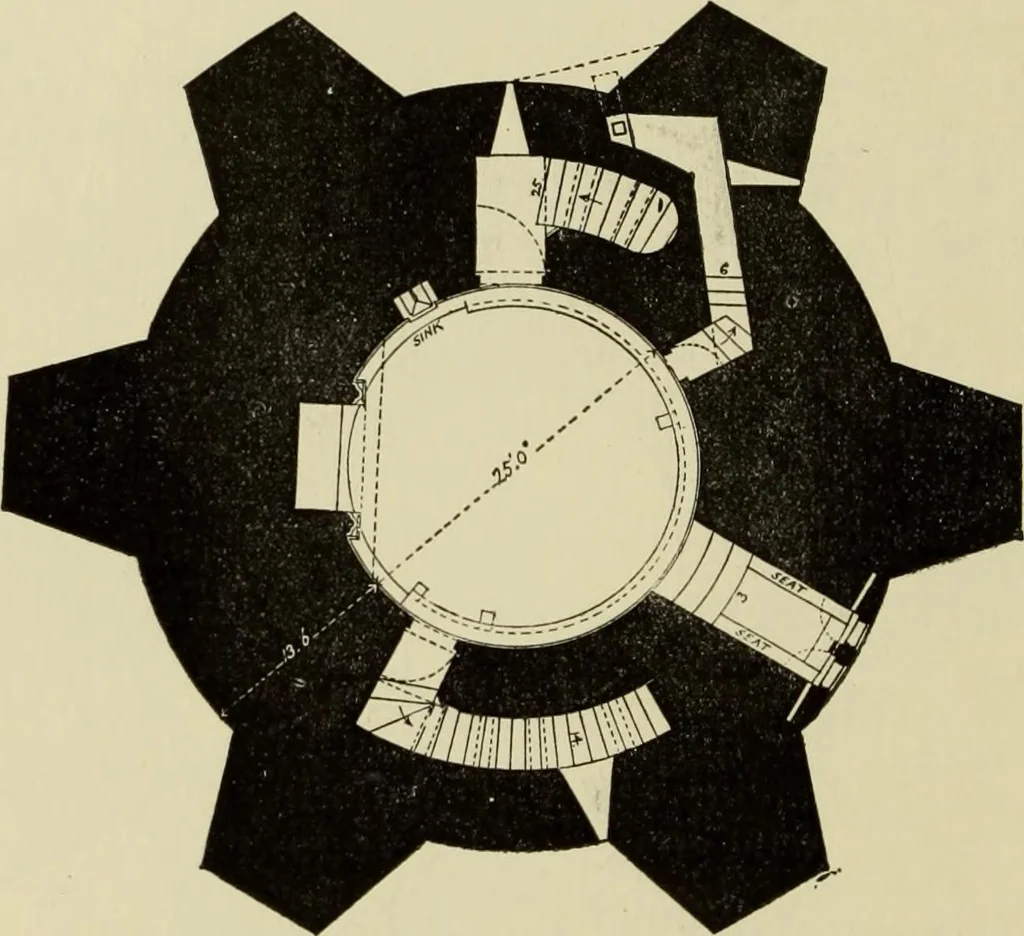 An illustration from Mediæval military architecture in England, 1884, leaf 479