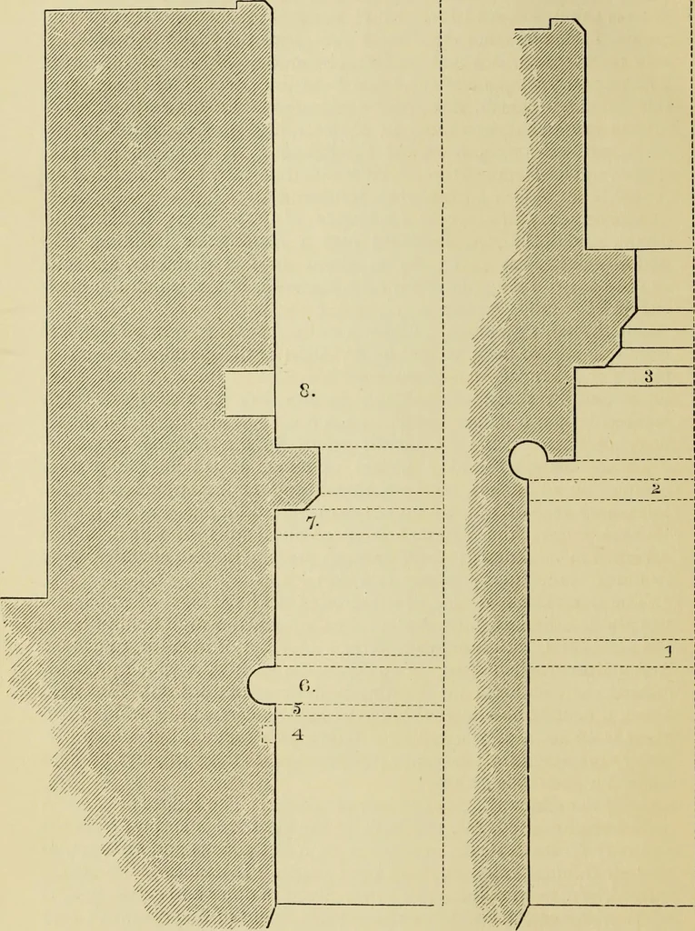 An illustration from Mediæval military architecture in England, 1884, leaf 509