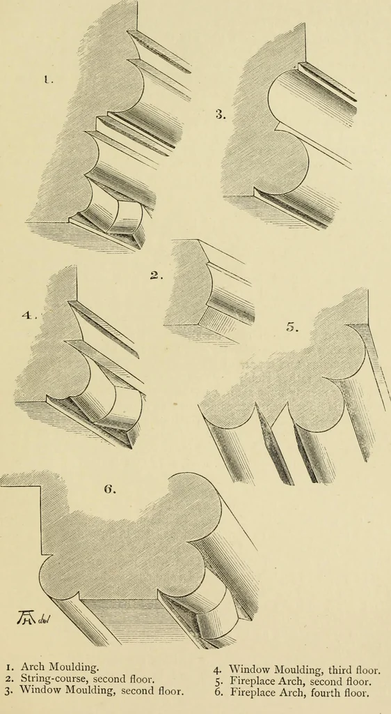 An illustration from Mediæval military architecture in England, 1884, leaf 504