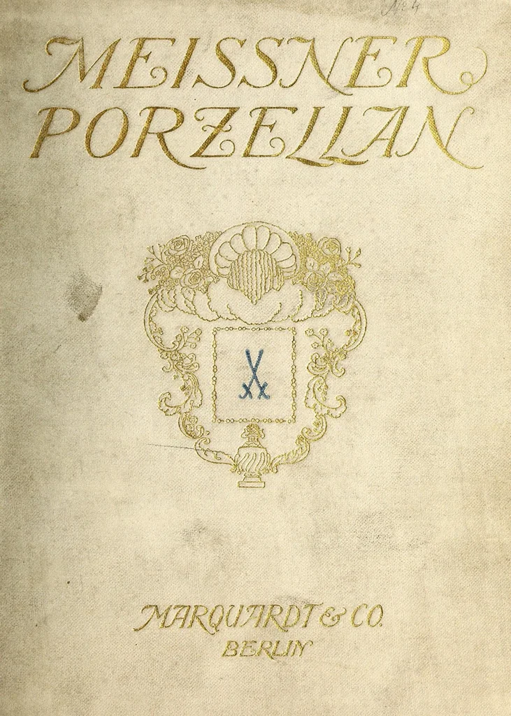 An illustration from Meissner porzellan; seine geschichte und künstlerische Entwicklung, 1907, leaf 1