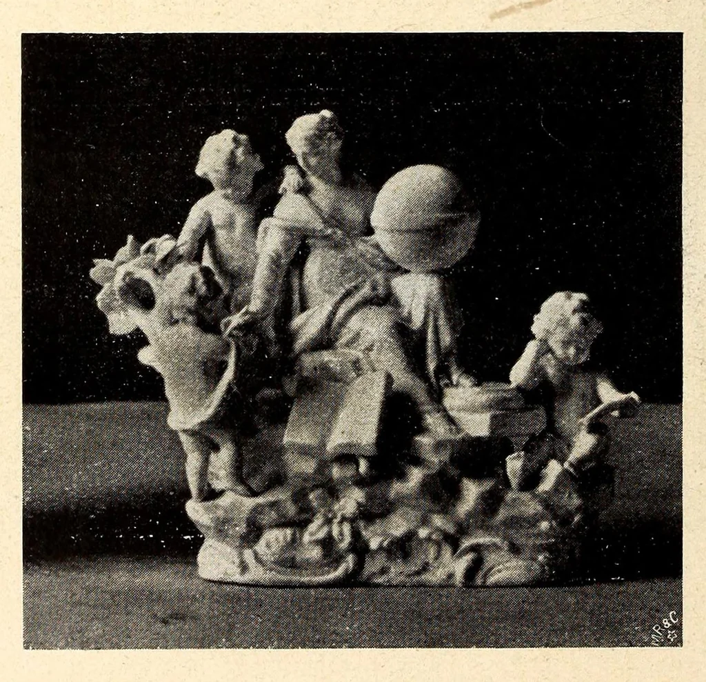 An illustration from Meissner Porzellan : seine Geschichte und künstlerische Entwicklung, 1921, leaf 180